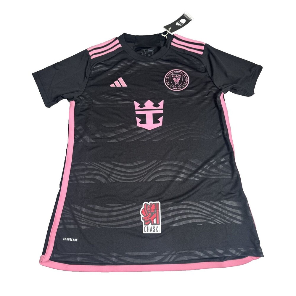 Adidas Inter Miami CF MLS 2023 La Noche Jersey soccer Women Large IS4875 futbol